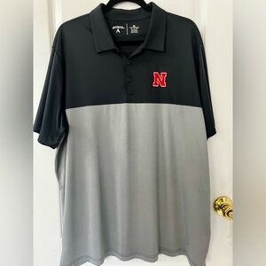 Nebraska Cornhuskers Antigua Golf Polo XL
